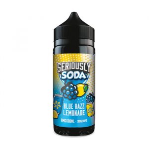 blue razz lemonade seriously soda by doozy vape 120ml
