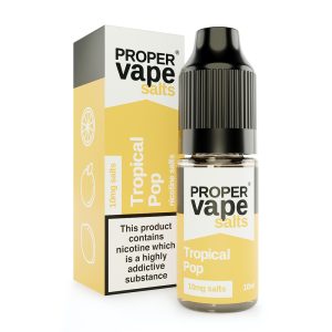 Tropical Pop proper vape nicotine salts